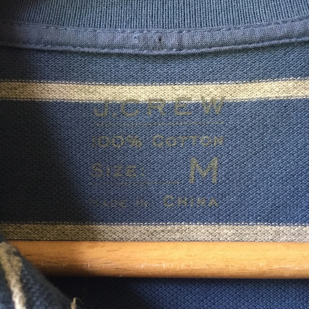 J. Crew Atlantic-stripe Piqué Polo